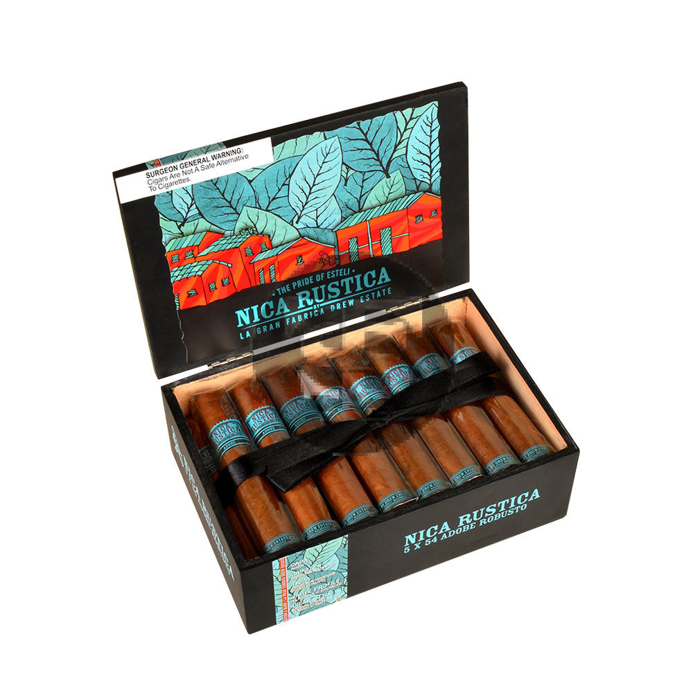 Nica Rustica Adobe Robusto Cigars Box of 25