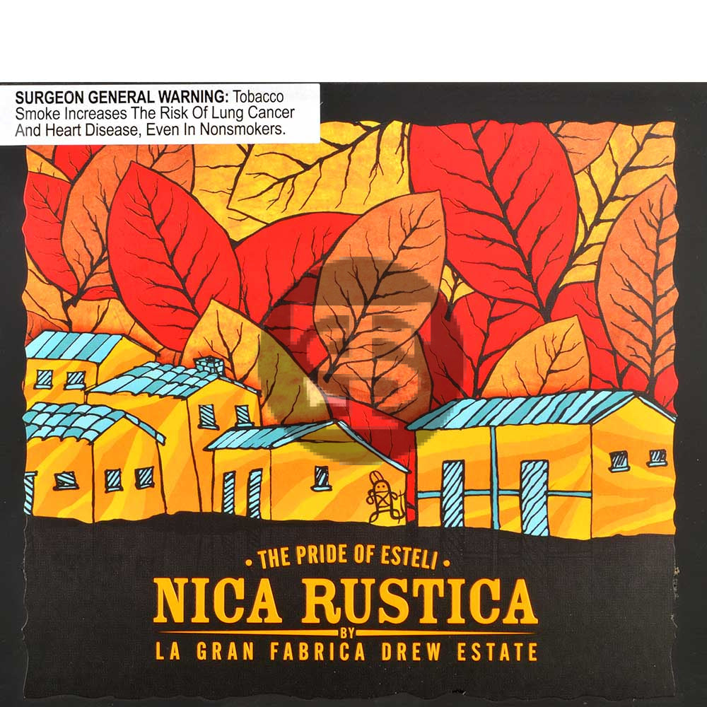 Nica Rustica Belly Belicoso Cigars Box of 25