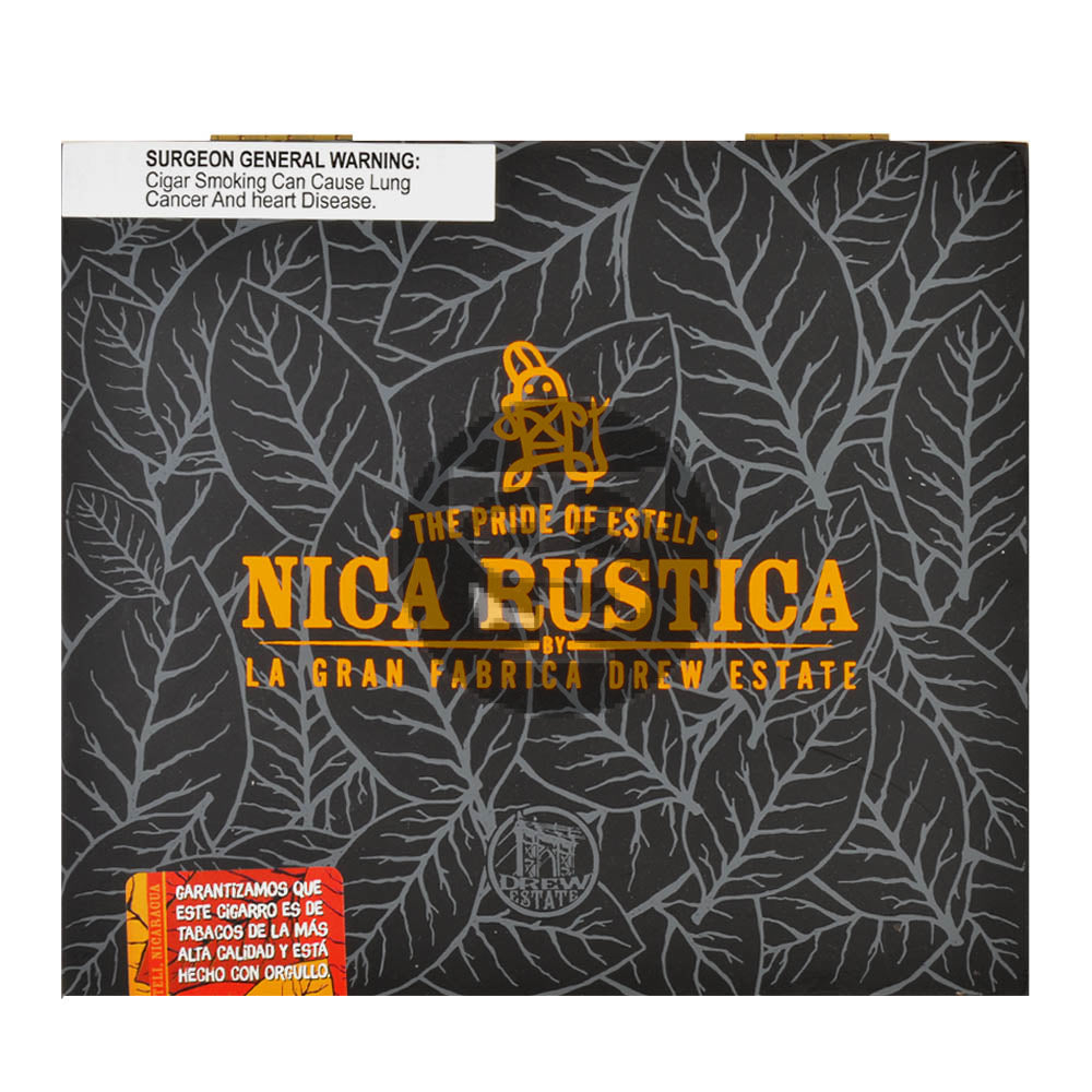 Nica Rustica Belly Belicoso Cigars Box of 25