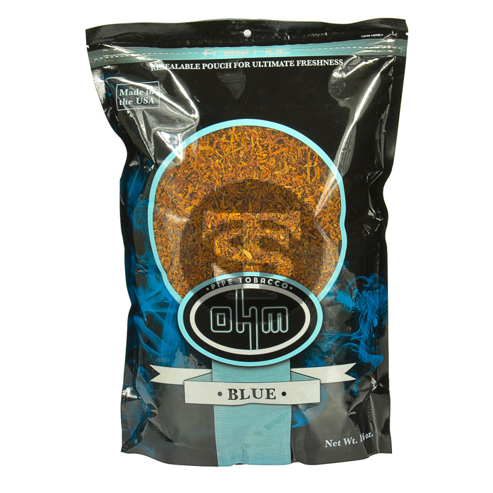 OHM Blue Pipe Tobacco 16 oz. Bag 1