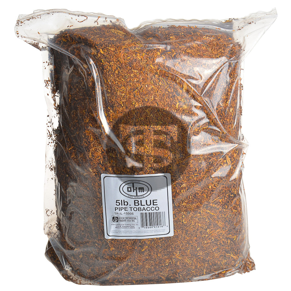 OHM Blue Pipe Tobacco 5 Lb. Bag 1