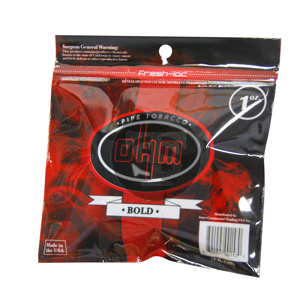 OHM Bold Pipe Tobacco 1 oz. Bag 1