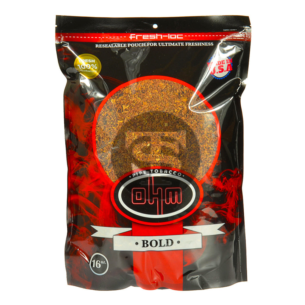 OHM Bold Pipe Tobacco 16 oz. Bag 1