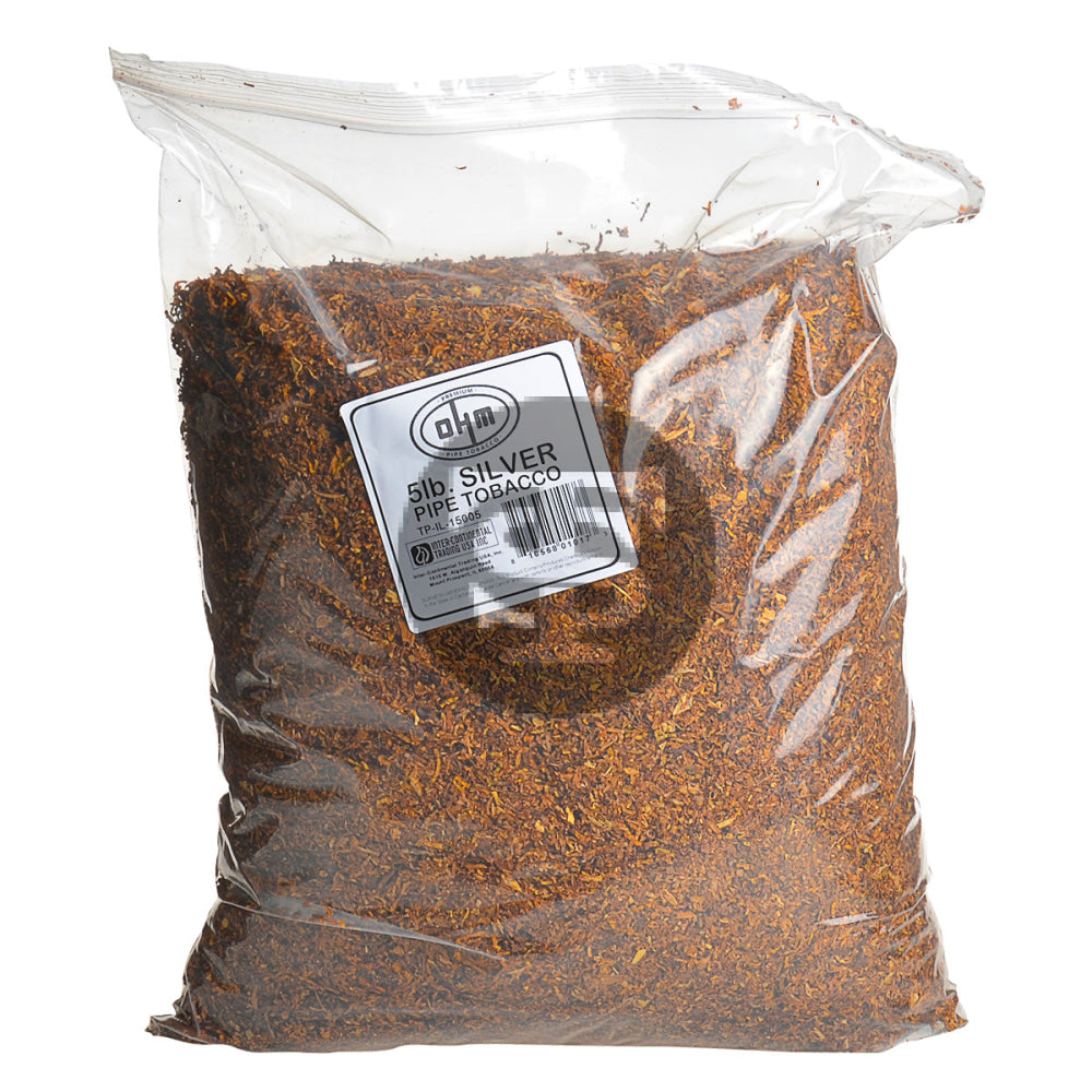 OHM Silver Pipe Tobacco 5 Lb. Bag 1