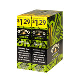 Optimo 2 for $1.29 Cigarillos 30 Pouches of 2 Green 1