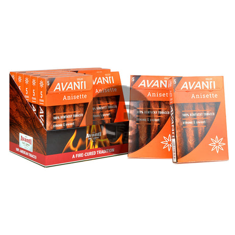 Parodi Avanti Anisette Cigars 10 Packs of 5