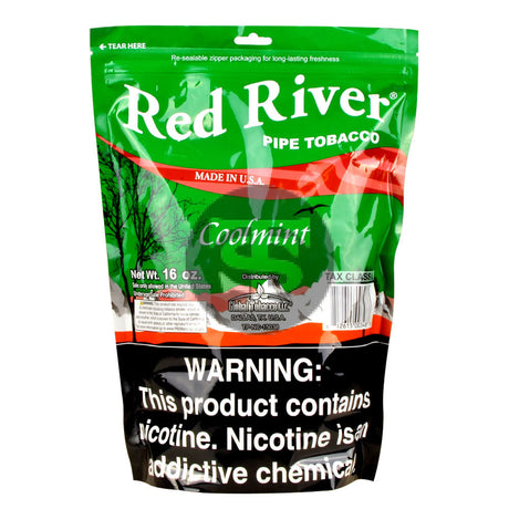 Red River Cool Mint Pipe Tobacco 16 oz. Bag