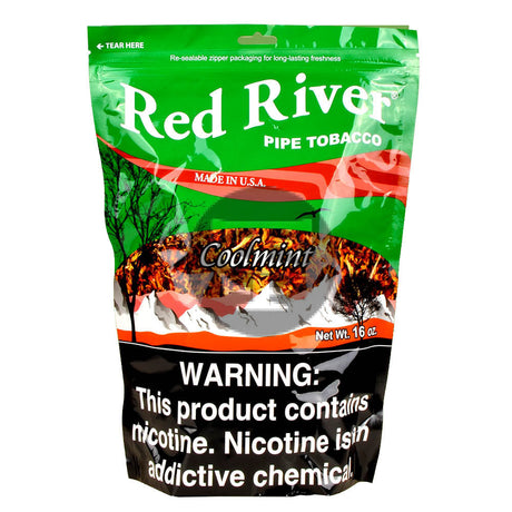 Red River Cool Mint Pipe Tobacco 16 oz. Bag