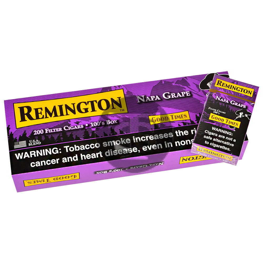 Remington Grape Filtered Cigars 10 Packs of 20