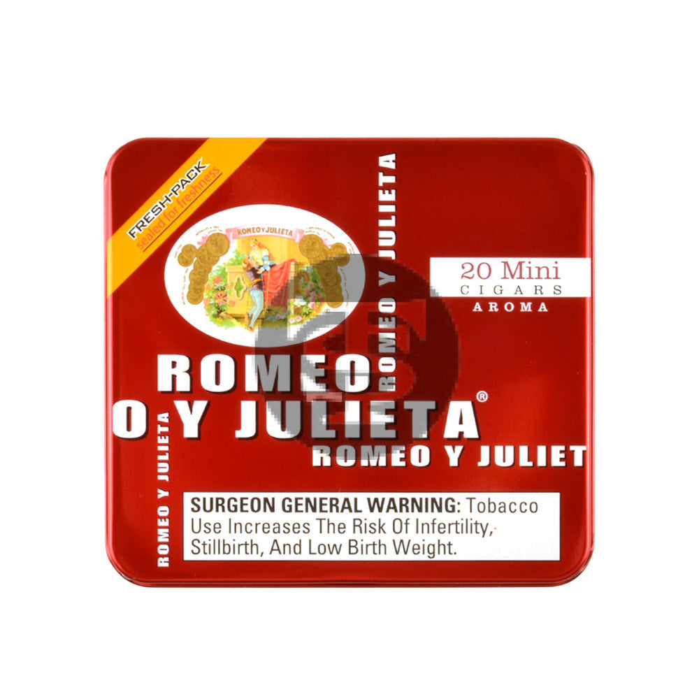 Romeo Y Julieta Mini Aroma Cigars 5 Tins of 20 2