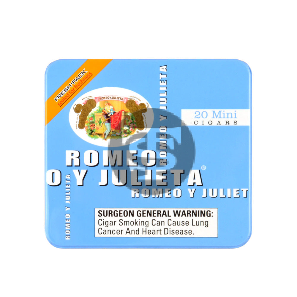 Romeo Y Julieta Mini Blue Cigars 5 Tins of 20 2