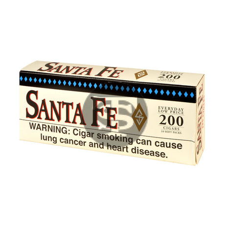 Santa Fe White Filtered Cigars 10 Packs of 20