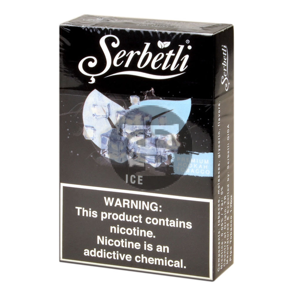 Serbetli Premium Hookah Tobacco 10 packs of 50g Ice