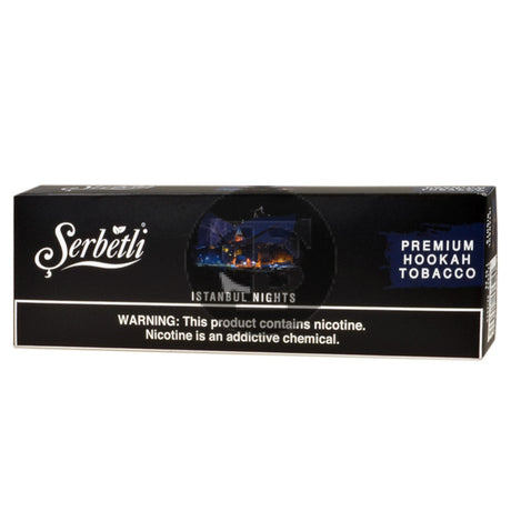 Serbetli Premium Hookah Tobacco 10 packs of 50g Istanbul Nights