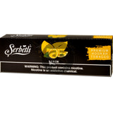 Serbetli Premium Hookah Tobacco 10 packs of 50g Lemon