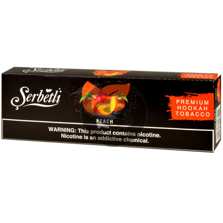 Serbetli Premium Hookah Tobacco 10 packs of 50g Peach