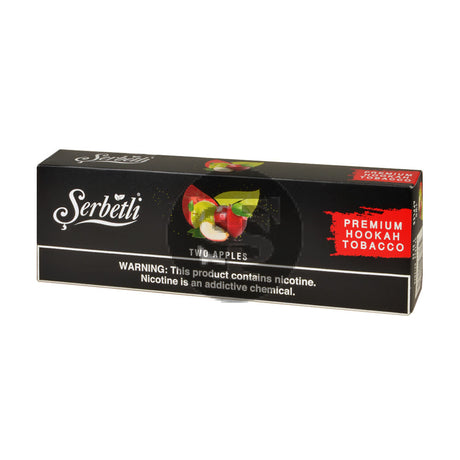 Serbetli Premium Hookah Tobacco 10 packs of 50g Two Apples