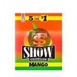 Show Cigarillos Mango Pre Priced 15 Pouches of 5