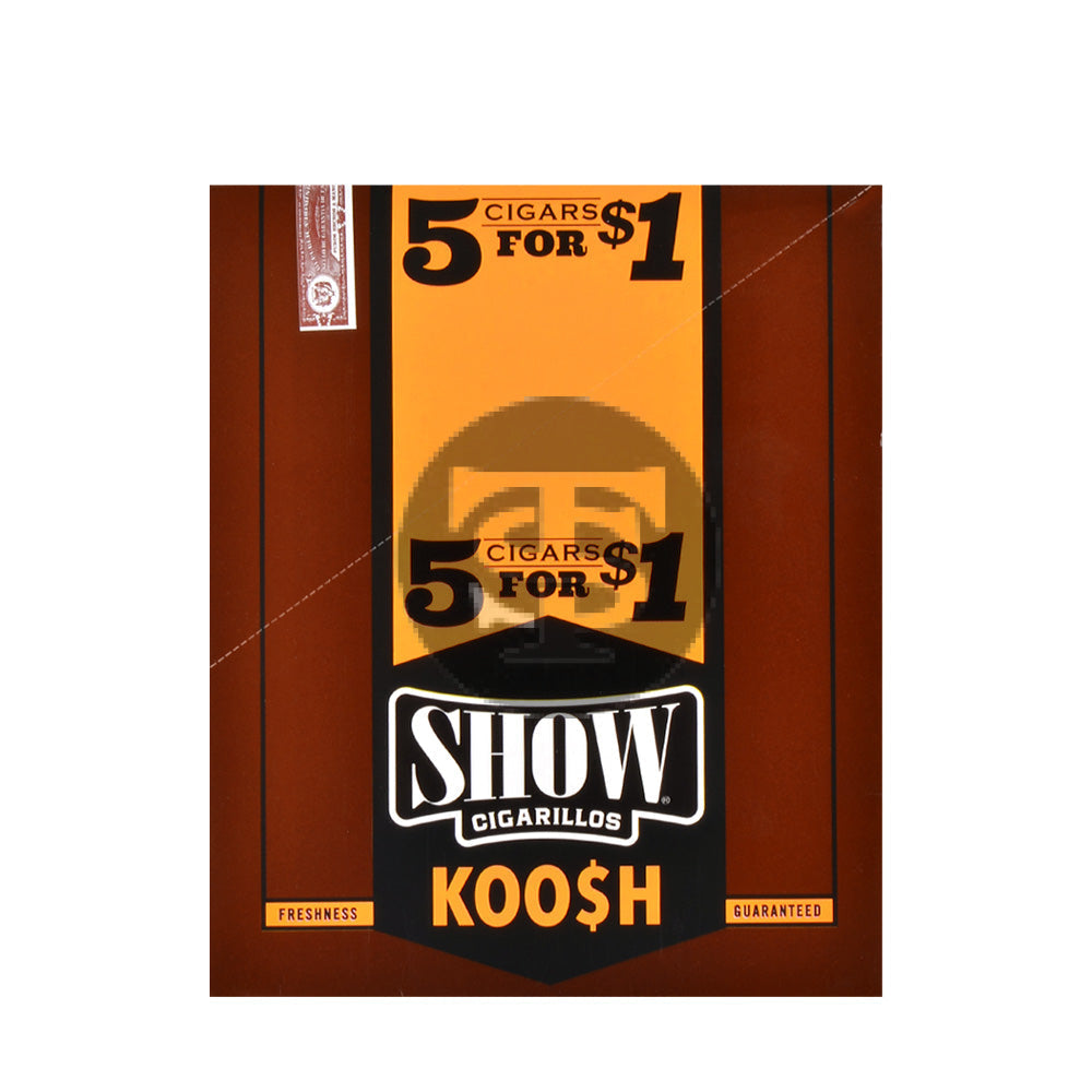 Show Cigarillos OG Kush (Koo$h) Pre Priced 15 Pouches of 5