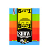 Show Cigarillos Wet & Fruity Pre Priced 15 Pouches of 5