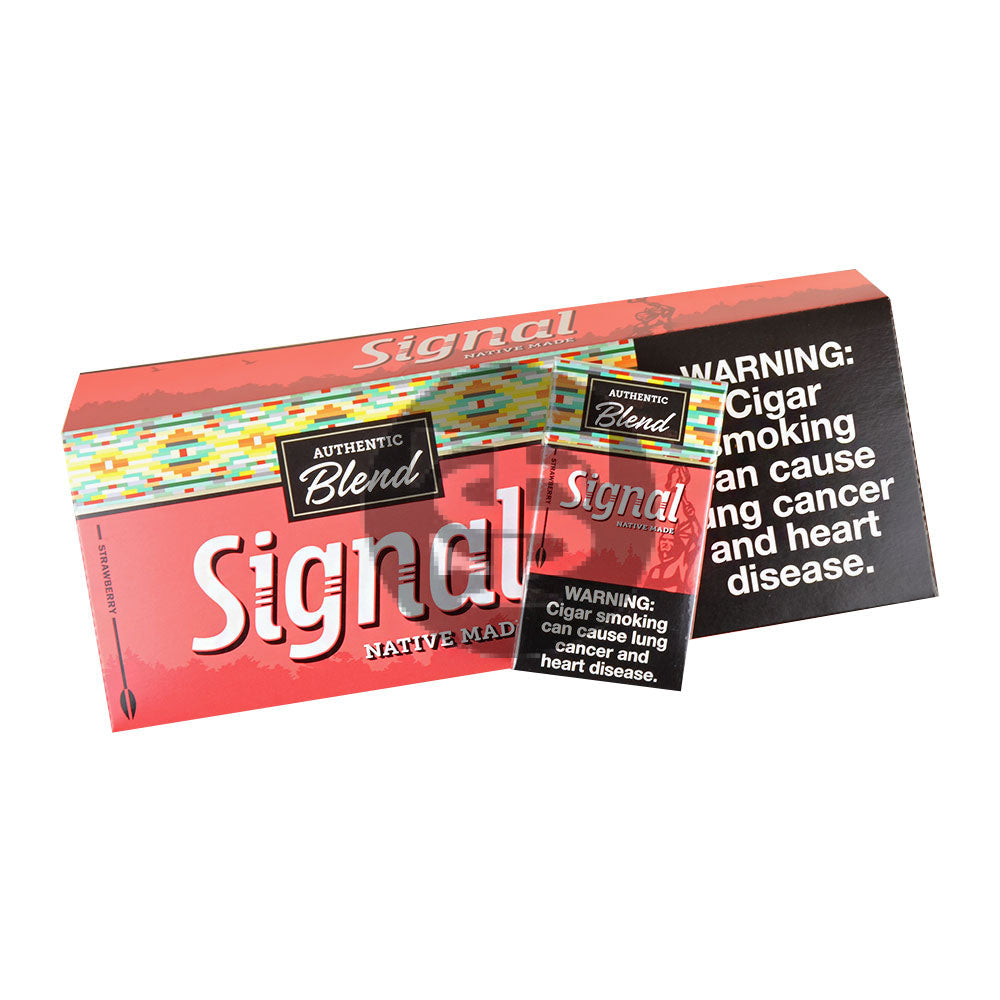 Signal Strawberry Filtered Cigars 10 Packs of 20 2