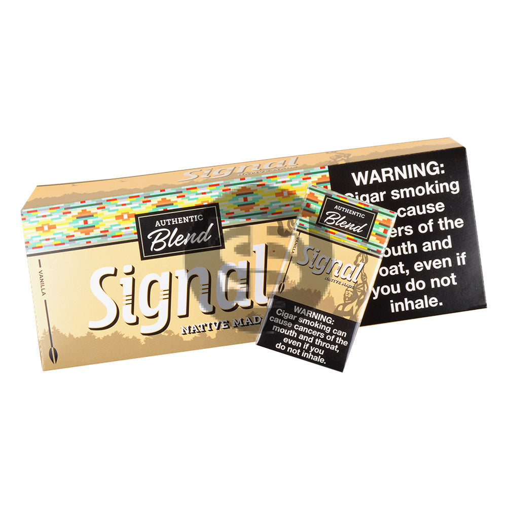 Signal Vanilla Filtered Cigars 10 Packs of 20 2