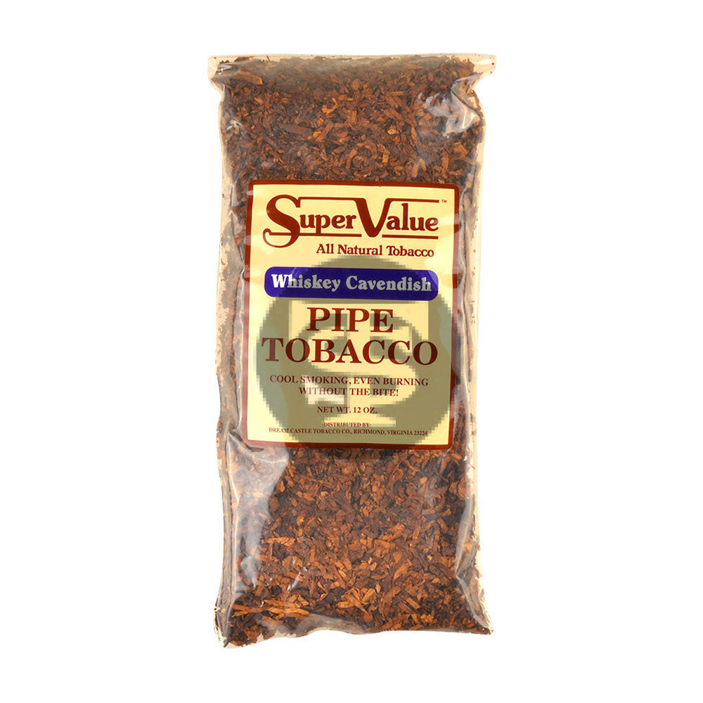 Super Value Pipe Tobacco Whiskey 12 oz. Bag