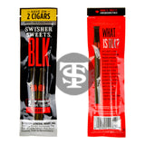 Swisher Sweets BLK Tip Cigarillos 15 pouches of 2 Cherry 2