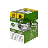 Swisher Sweets Cigarillos $1.19 Pre Priced 30 Packs of 2 Cigars Green Sweets