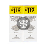 Swisher Sweets Cigarillos $1.19 Pre Priced 30 Packs of 2 Cigars Silver