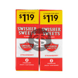 Swisher Sweets Cigarillos $1.19 Pre Priced 30 Packs of 2 Cigars Strawberry