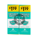 Swisher Sweets Cigarillos $1.19 Pre Priced 30 Packs of 2 Cigars Tropical Fusion