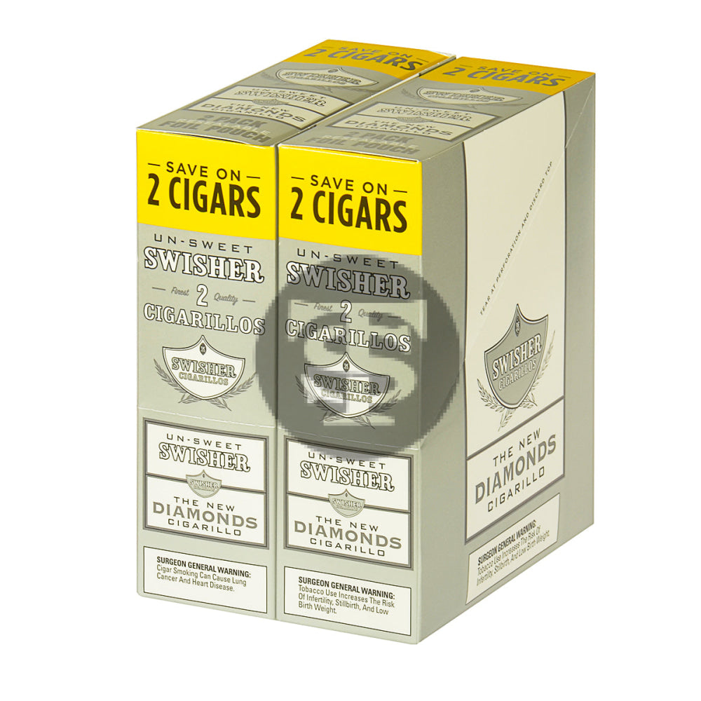 Swisher Sweets Cigarillos 30 Packs of 2 Cigars Diamonds 1