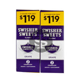 Swisher Sweets Cigarillos 30 Packs of 2 Cigars Grape $1.19