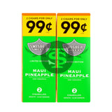 Swisher Sweets Cigarillos 99 Cent Pre Priced 30 Packs of 2 Cigars Maui Pineapple