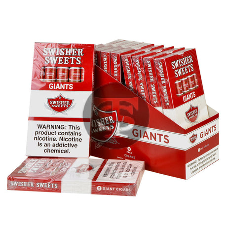 Swisher Sweets Giants 10 Packs of 5 Cigars