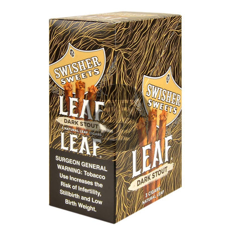 Swisher Sweets Leaf 10/3-ct Pack of 30 Dark Stout