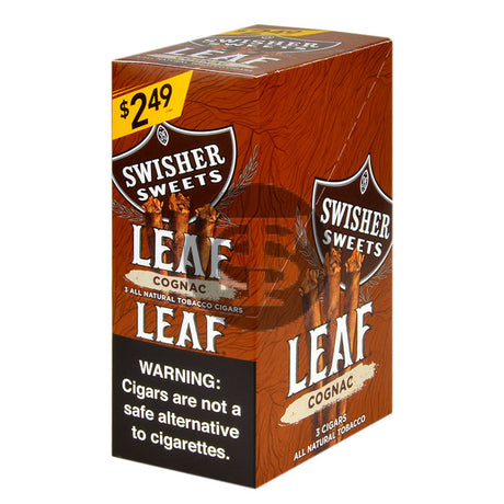 Swisher Sweets Leaf 3 for $2.49 Pack of 30 Cognac