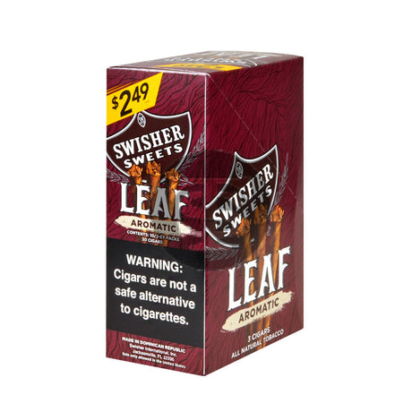 Swisher Sweets Leaf 3 for $2.49 Pack of 30 Aromatic 2