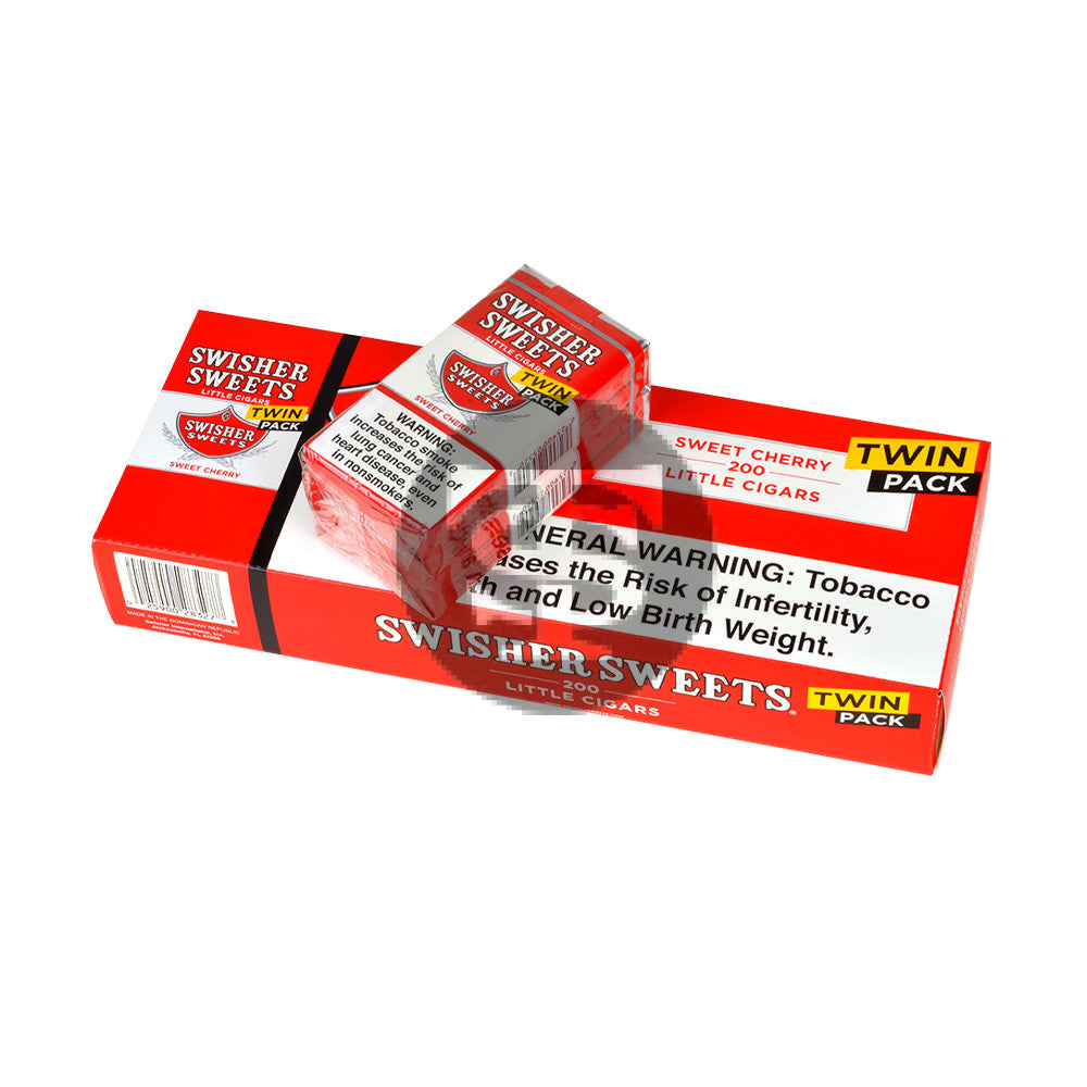 Swisher Sweets Little Cigars 100mm Twin Pack 5 Packs of 40 Cherry 2