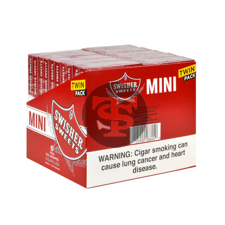 Swisher Sweets Mini Cigarillos Twin 20 Packs of 6 Cigars Sweet 2