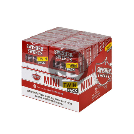 Swisher Sweets Mini Cigarillos Twin 20 Packs of 6 Cigars Sweet 1