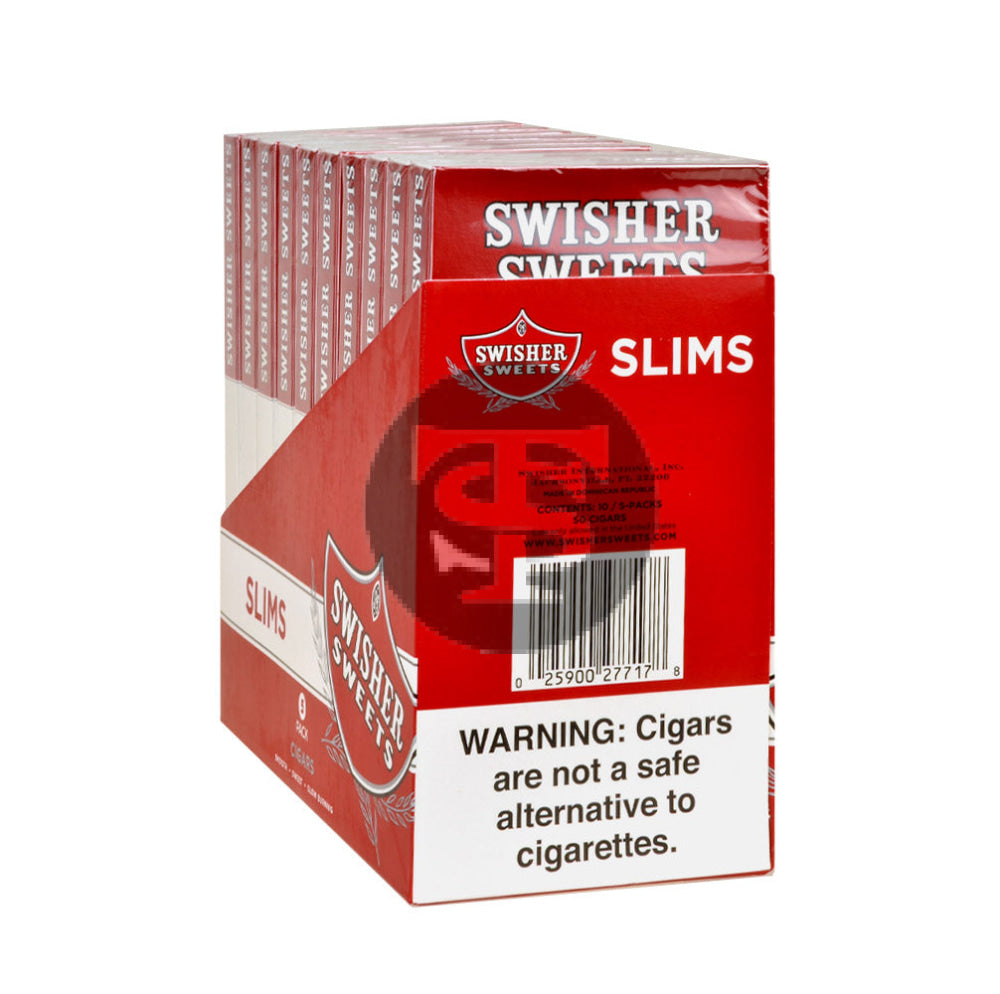 Swisher Sweets Slims 10 Packs of 5 Cigars