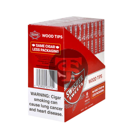 Swisher Sweets Wood Tip Cigarillos 10 Packs of 5 2