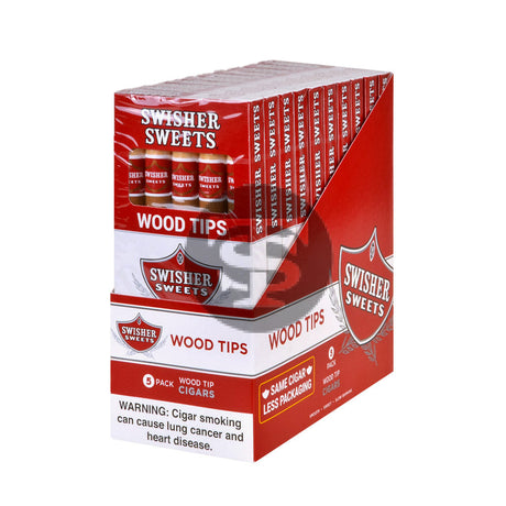 Swisher Sweets Wood Tip Cigarillos 10 Packs of 5 1