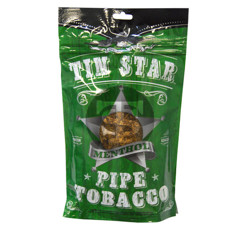 Tin Star Menthol Pipe Tobacco 3 oz. Bag 1