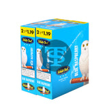 White Owl Cigarillos $1.19 Pre Priced 30 Packs of 2 Cigars Blue Raspberry