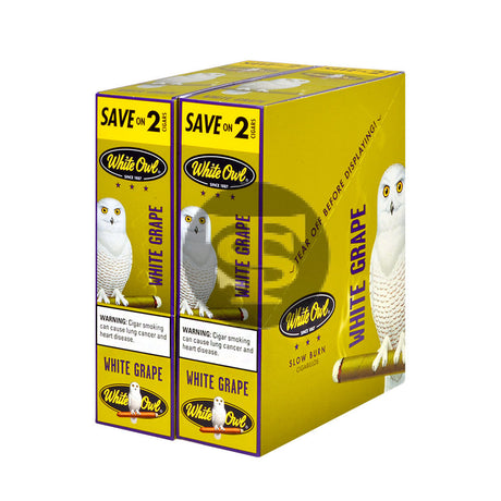 White Owl Cigarillos 30 Packs of 2 Cigars White Grape 1