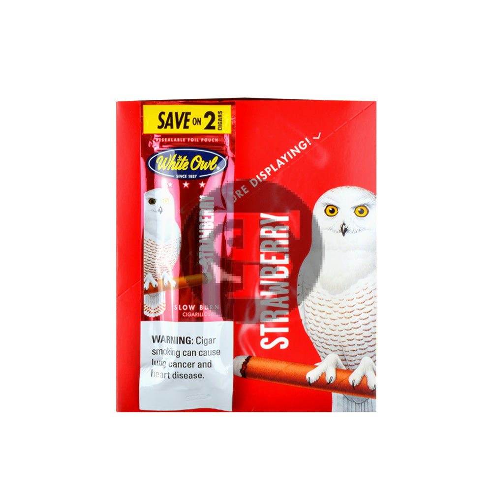 White Owl Cigarillos 30 Packs of 2 Cigars Strawberry 3