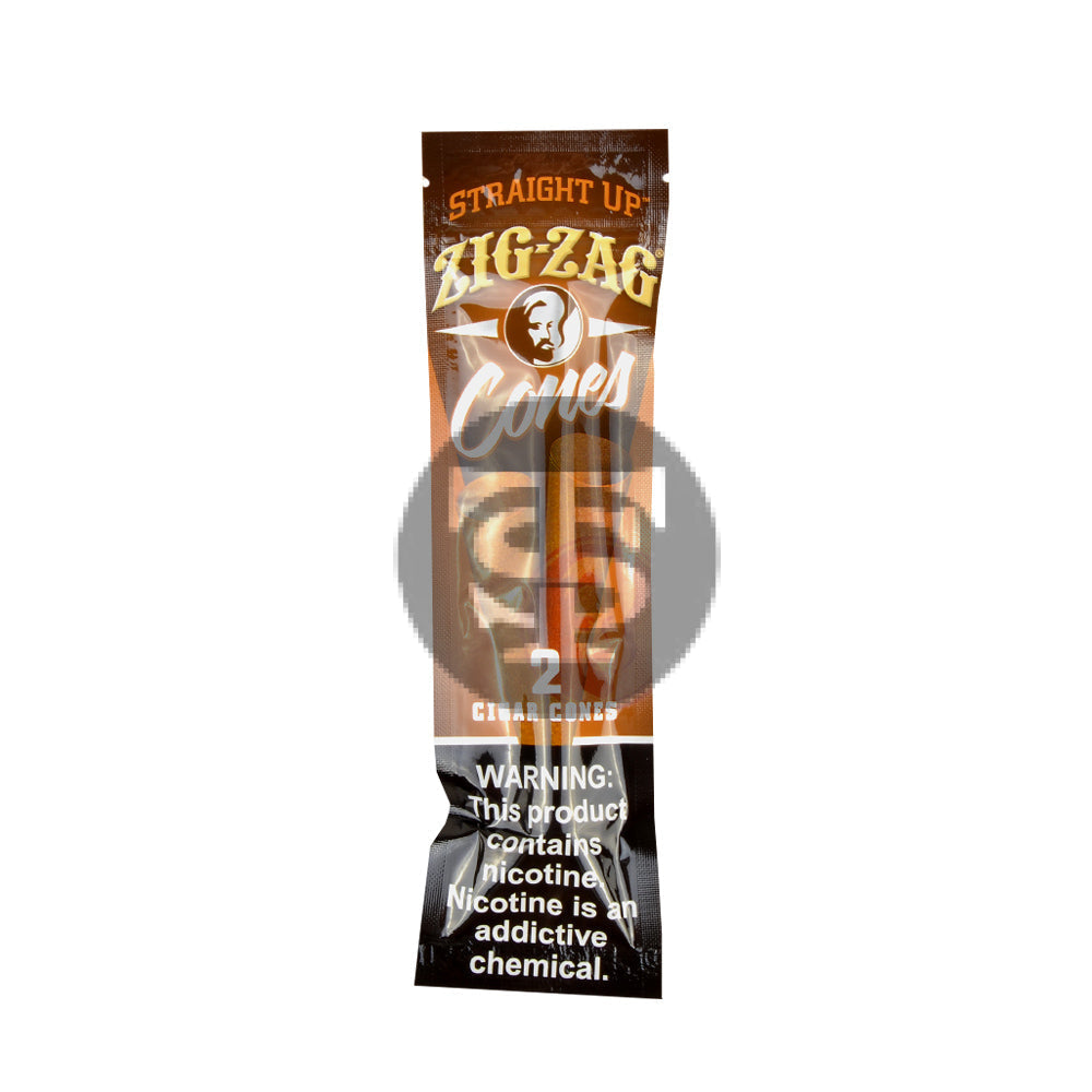 Zig Zag Cigar Cones Straight Up 15x2pk